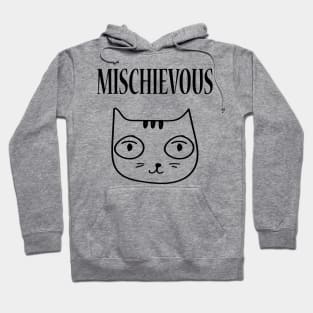 Mischievous Kitty Cat Hoodie